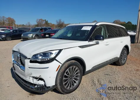 2022 Lincoln Aviator Reserve из США, поврежденный, VIN 5LM5J7XC6NGL22001